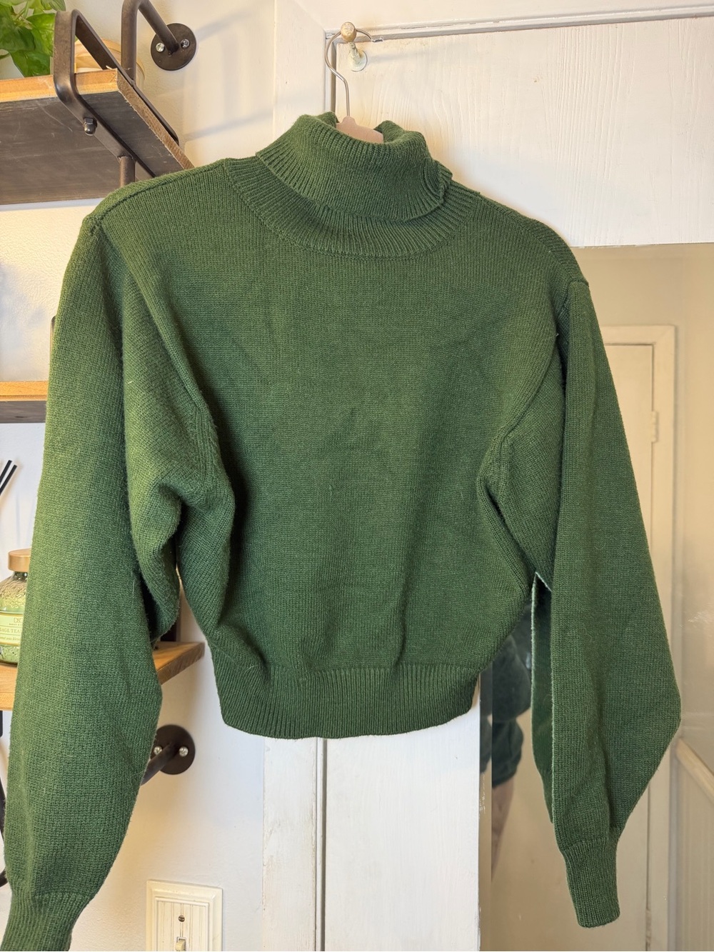 Zara Forest Green Turtleneck Sweater